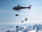 Wingsuit au mont blanc en exclusivité mondiale : 1 vol en tandem depuis un hélicoptère à 5 000 m d'altitude - smartbox - coffret cadeau sport & aventure