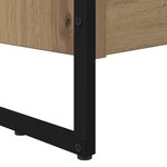 vidaXL Bibliothèque 2 Pièces Chêne artisan 80 x 30 x 155 cm