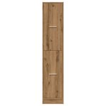 vidaXL Armoire d'apothicaire chêne artisanal bois d'ingénierie