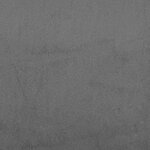 vidaXL Canapé à 2 places Gris foncé 140 cm Velours