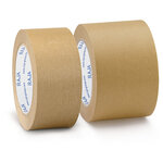 Ruban adhésif en papier kraft raja standard 57 g/m² brun 75 mm x 50 m (lot de 24)