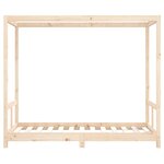 vidaXL Cadre de lit pour enfant 80x160 cm bois de pin massif