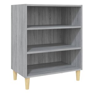 vidaXL Buffet Sonoma gris 57x35x70 cm Aggloméré