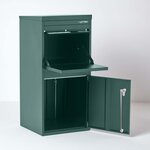 Boîte à colis Extra Large Vert 2 portes Acier galvanisé SMART PARCEL BOX®