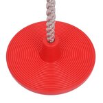 vidaXL Corde d'escalade à balançoire et plates-formes et disque 200 cm