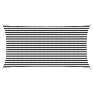 vidaXL Voile d'ombre 2 5 x 4 5 m HDPE Rectangulaire