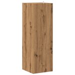 vidaXL Armoire d'angle chêne artisanal 33x33x100 cm bois d'ingénierie