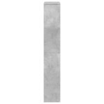vidaXL Bibliothèque gris béton 60x20x120 5 cm bois d'ingénierie
