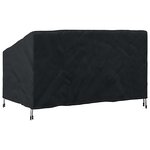 vidaXL Housse de banc de jardin 160 x 100 x 61 / 89 cm Tissu Oxford 600D