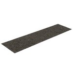 vidaXL Tapis d'escalier autocollants 30 pièces 76 x 20 cm Anthracite Rectangulaire