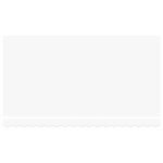vidaXL Auvent Rétractable Blanc 400 x 200 cm Polyester et Aluminium