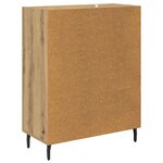 vidaXL Buffet avec tiroir Chêne artisanal 69 5 x 34 x 90 cm