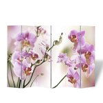vidaXL Cloison de séparation pliable 217x170 cm Fleur