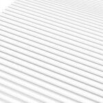 vidaXL Lit de jour avec matelas crème 100x200 cm tissu