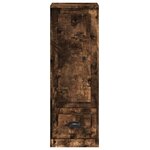 vidaXL Buffet haut chêne fumé 36x35 5x103 5 cm bois d'ingénierie