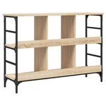 vidaXL Buffet chêne sonoma 102x32x73 5 cm bois d'ingénierie