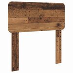 vidaXL Tête de lit Bois Ancien 75 cm Bois d'ingénierie