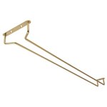 Support professionnel pour verres à pied en acier 610 mm -  - acier 155x610x36mm