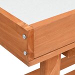 vidaXL Support pour plantes 76x37x89 cm Bois de sapin