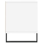vidaXL Meuble TV blanc 100x34 5x44 5 cm bois d'ingénierie