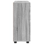 vidaXL Buffet Sonoma gris 88.5 x 30.5 x 73 cm Bois d'ingénierie