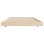 vidaXL Cadre de lit 90x200 cm Bois de pin massif