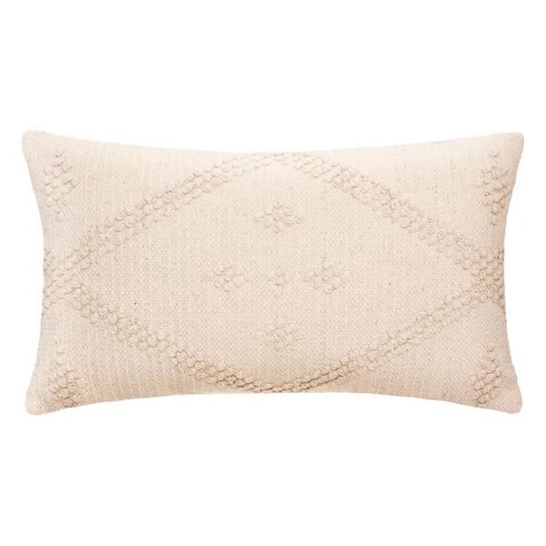 Coussin Coton 3D Safari - 38 x 58 cm - Ivoire