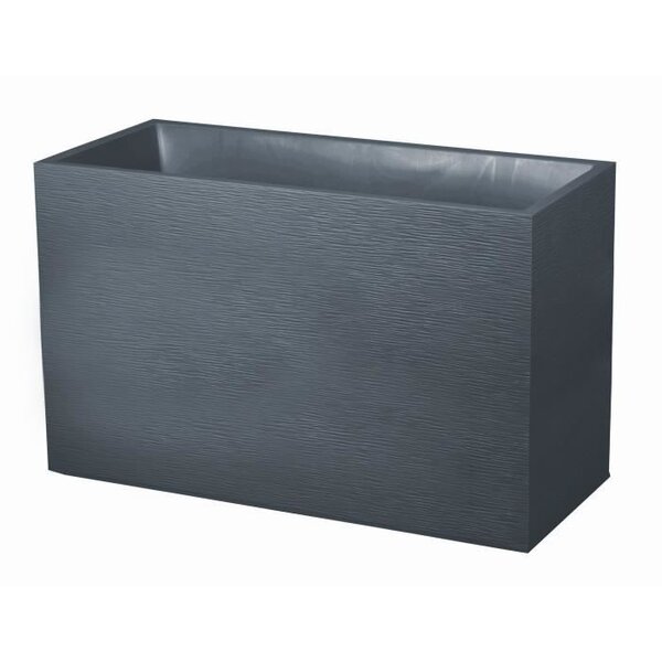 EDA Muret Graphit 99,5x39,5x60cm - Contenance 116L - Gris anthracite
