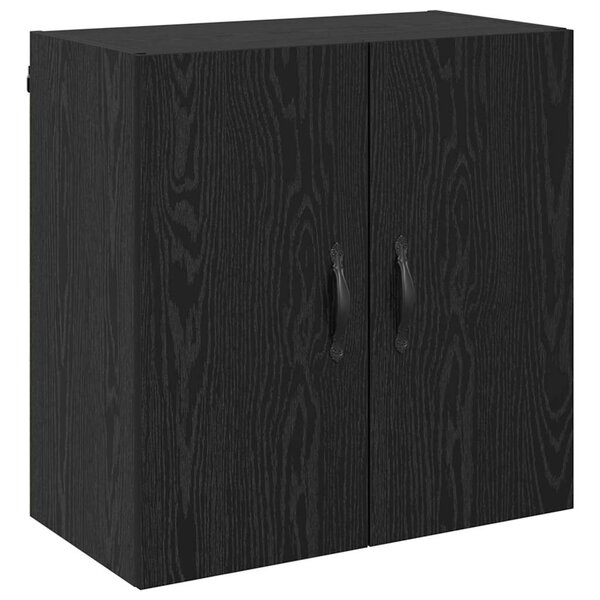 vidaXL Meuble mural Chêne noir 60 x 31 x 60 cm Bois d'ingénierie