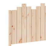 vidaXL Cadre de lit extra long sans matelas 100x210 cm bois massif