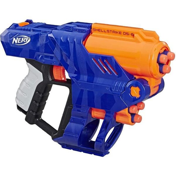 Nerf Elite Shellstrike DS-6 et Flechettes Nerf Elite Officielles