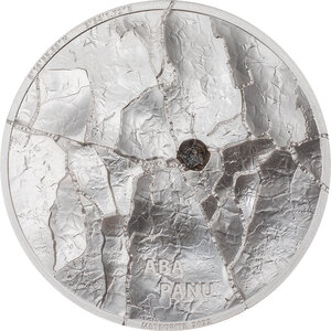 Pièce de monnaie en Argent 5 Dollars g 31.1 (1 oz) Millésime 2022 Meteorite Impacts ABA PANU