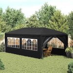 vidaXL Tente de réception 3x6 m Anthracite