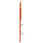 vidaXL Tête de lit cire marron 140 cm bois massif de pin