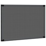 vidaXL Moustiquaire extensible pour fenêtres Anthracite (100-193)x75cm