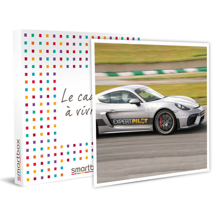 SMARTBOX - Coffret Cadeau - 3 tours de pilotage sur circuit au volant d'une Porsche Cayman GT4 dans les Vosges -