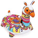 Bestway flotteur de piscine lama 203x114x137 cm multicolore