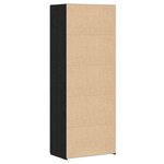 vidaXL Haut Armoire Chêne noir 70 x 42.5 x 185 cm Bois d'ingénierie