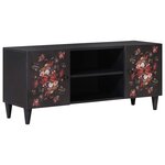 vidaXL Armoires de rangement avec porte Multicolore 105 x 33 5 x 46 cm