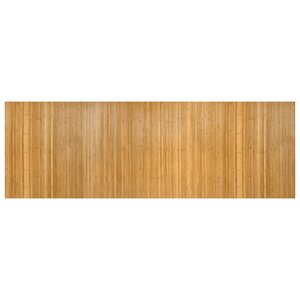 vidaXL Tapis rectangulaire naturel 100x300 cm bambou