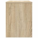 vidaXL Meuble TV Chêne Sonoma 60 x 30 x 40 cm Bois d'ingénierie