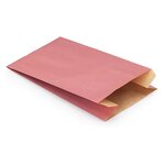 Pochette cadeau kraft rouge 18 x 33 x 6 cm (lot de 250)