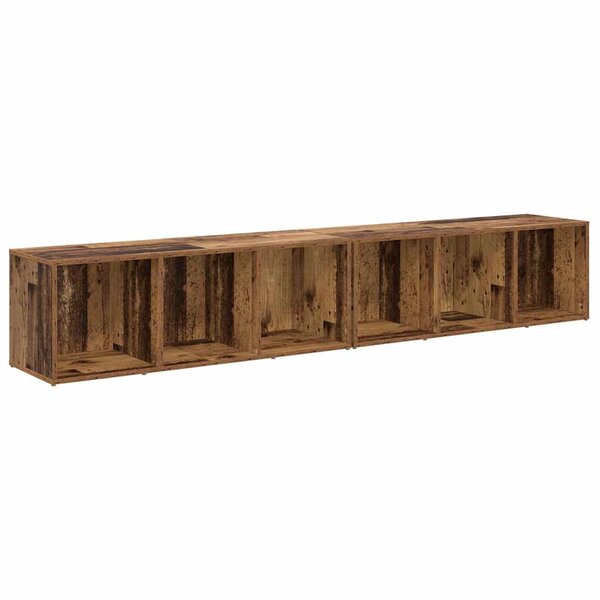 vidaXL Ensemble meuble TV 2 Pièces Bois Ancien Bois d'ingénierie