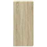 vidaXL Buffet chêne sonoma 45x42 5x93 cm bois d'ingénierie