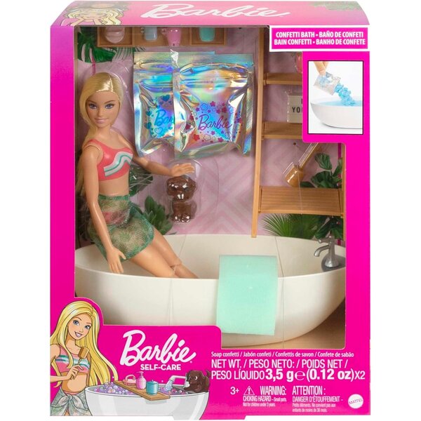 Mattel HKT92 - Barbie - Coffret bain relaxant