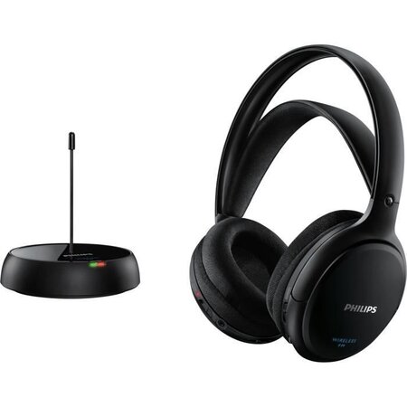 Philips casque hi-fi sans fil - hp 32 mm/concep. Arriere fermée - circum-aural