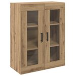 vidaXL Buffet Chêne artisanal 69 5 x 34 x 90 cm Bois d'ingénierie