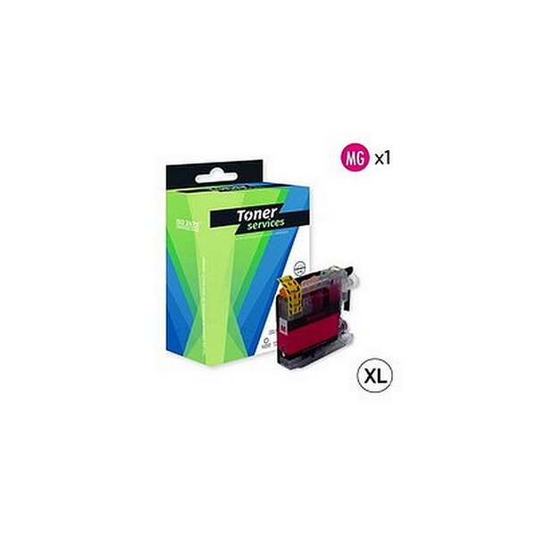 Cartouche compatible brother lc3219xlvalbp pack 4 cartouches noir et couleurs