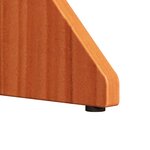 vidaXL Table basse 2 Pièces Brun cire Bois massif en pin