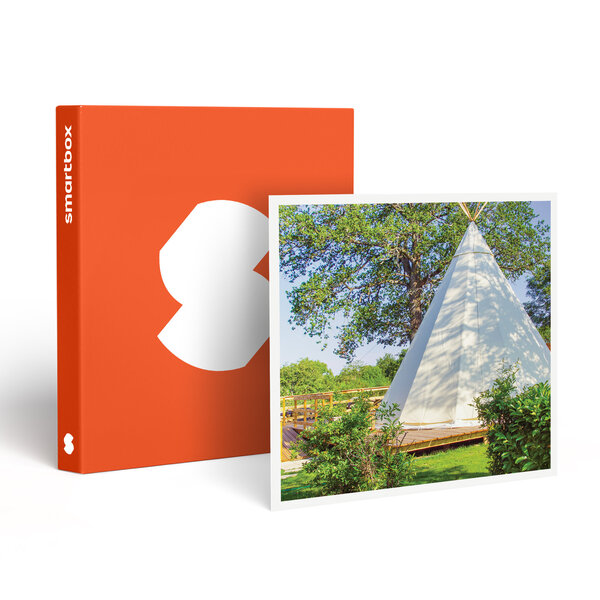 SMARTBOX - Coffret Cadeau 2 jours insolites en famille dans un tipi près des volcans d'Auvergne -  Séjour